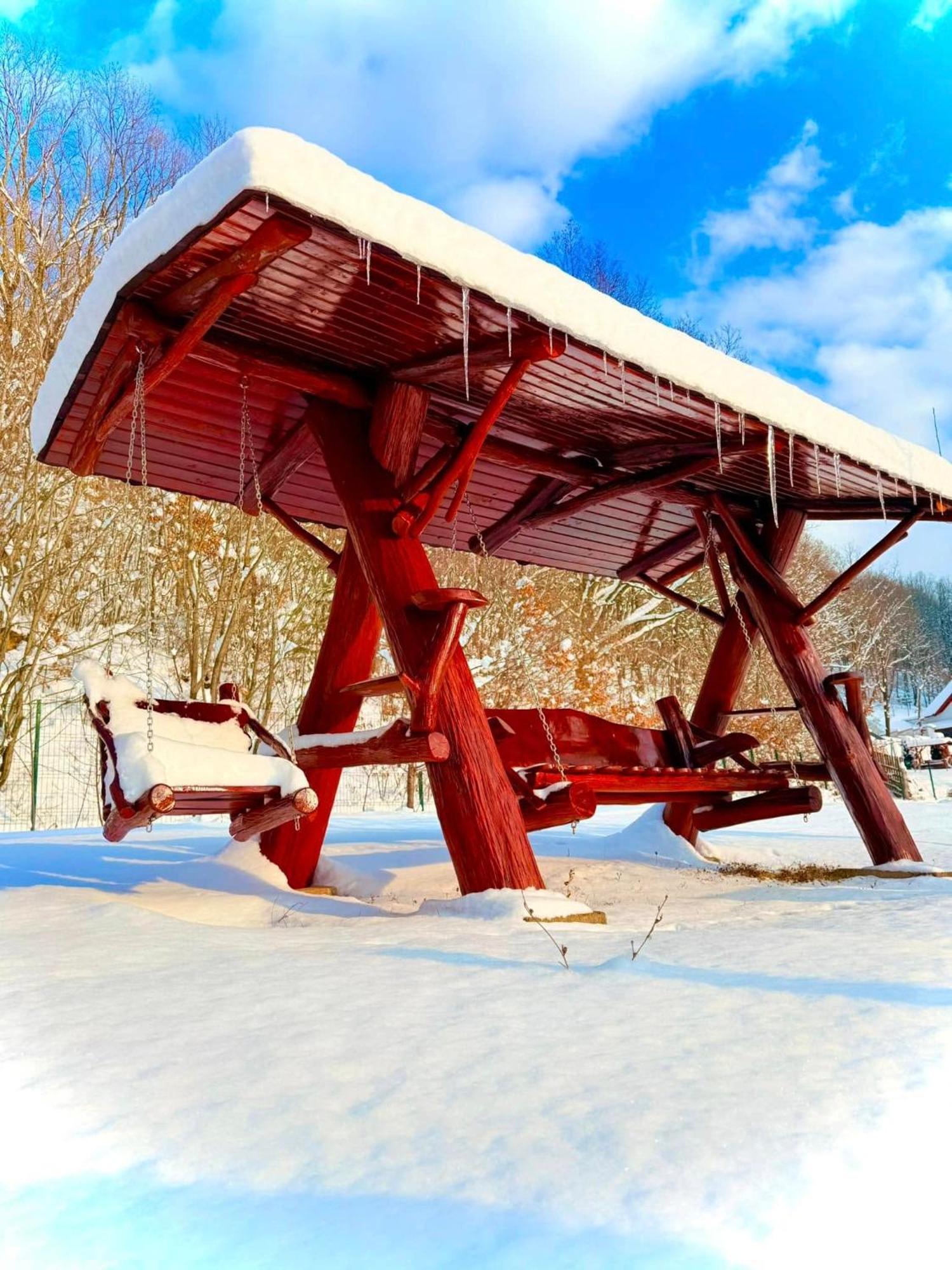 Rustic Cottage Sibiu Bagian luar foto